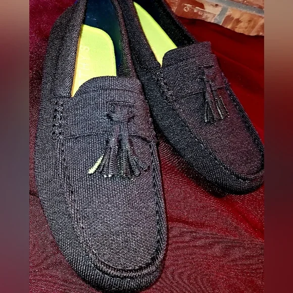 New Rothy\'s The Driver Square Toe Moccasins Merino Charcoal Driving Loafers New Rothy main image 4